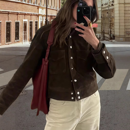 Saco Camisero de Solapa Cómodo - Tendencia Fashion