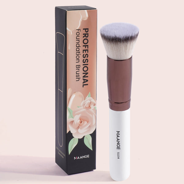 Brocha Portátil para Polvo Compacto - Kit de Maquillaje Profesional