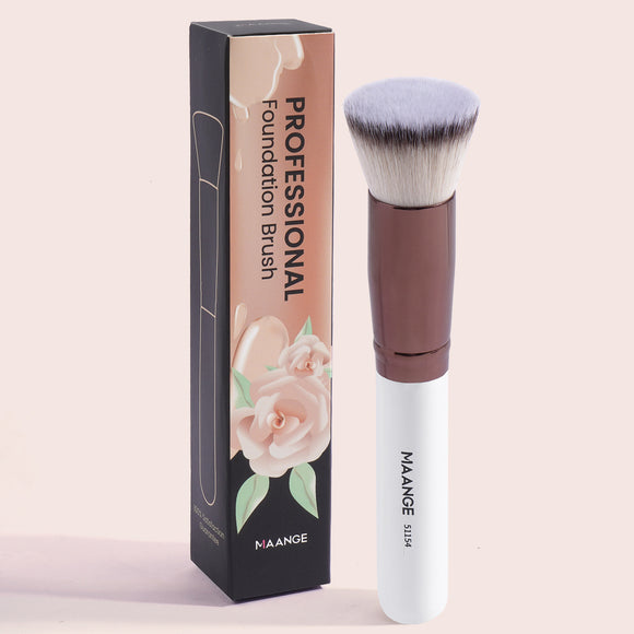 Brocha Portátil para Polvo Compacto - Kit de Maquillaje Profesional