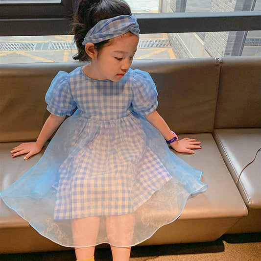 Vestido de Gasa para Niña - Falda Princesa Elegante
