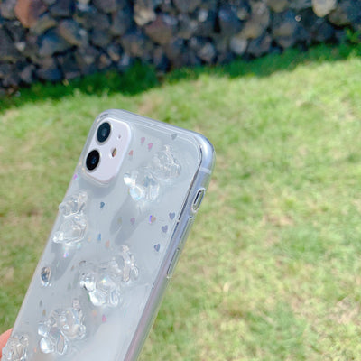 Funda Cristal para Celular con Diseño de Ositos - Resina Epoxi Toumin - Image 8