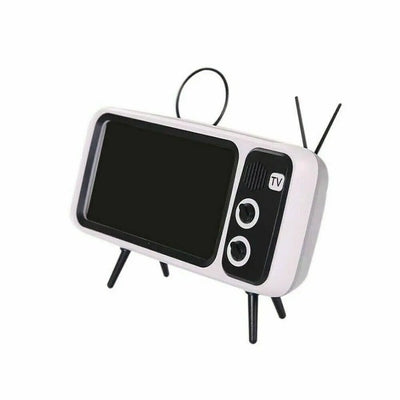 Parlante Bluetooth Retro con Soporte para Teléfono - Image 24