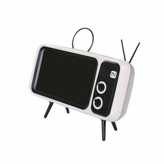 Parlante Bluetooth Retro con Soporte para Teléfono - Image 24