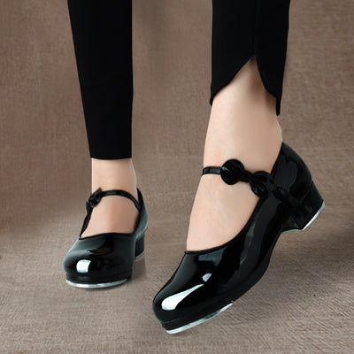 Zapatilla de Danza Niña con Suela Blanda y Moño Brillante - Image 8