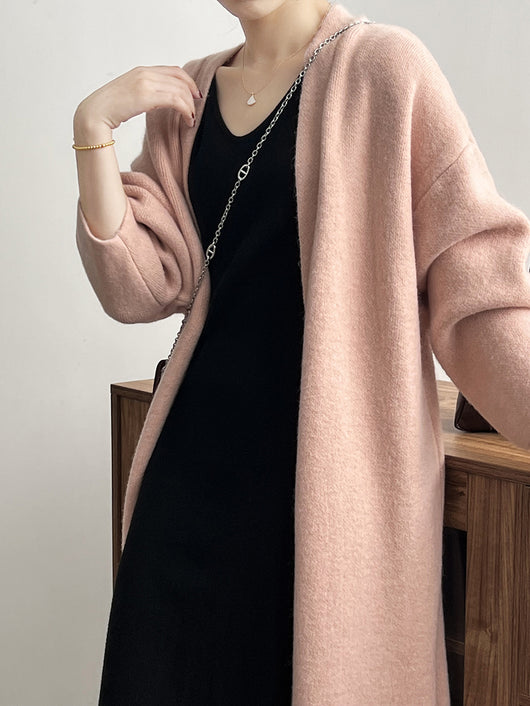 Cardigan Mujer Manga Larga Color Sólido Casual - Image 23