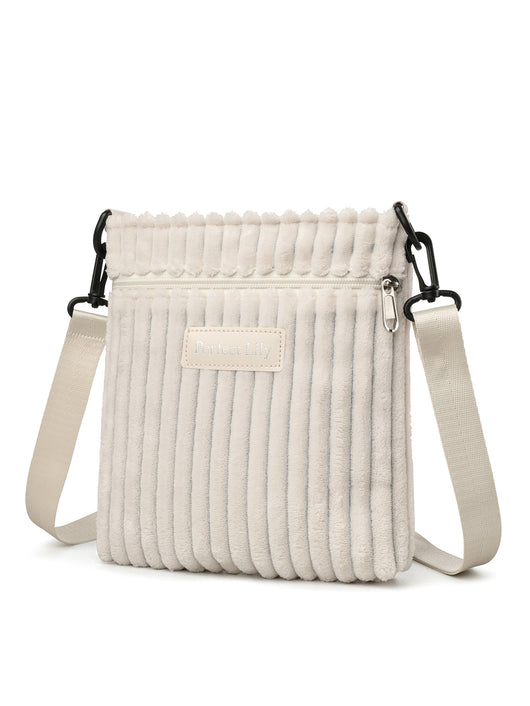 Bolsa Mensajero de Pana para Mujer - Estilo Casual y Funcional - Image 31