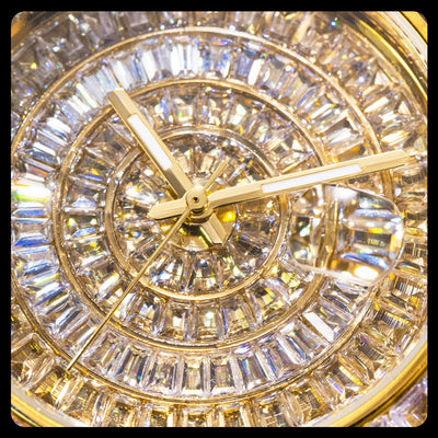 Reloj de Diamante Cuadrado Completo con Circonita de Alta Gama - Image 10