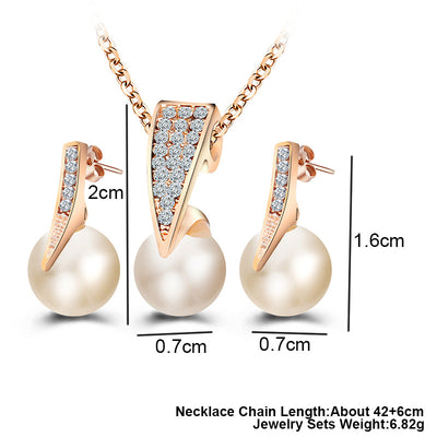 Juego de 2 Collares de Perlas Artificiales - Image 2