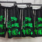 Shorts Deportivos Verde Neón para Exteriores