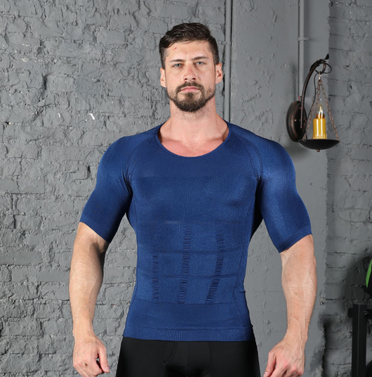 Playera Compresiva Moldeadora para Hombre - Fitness Hero