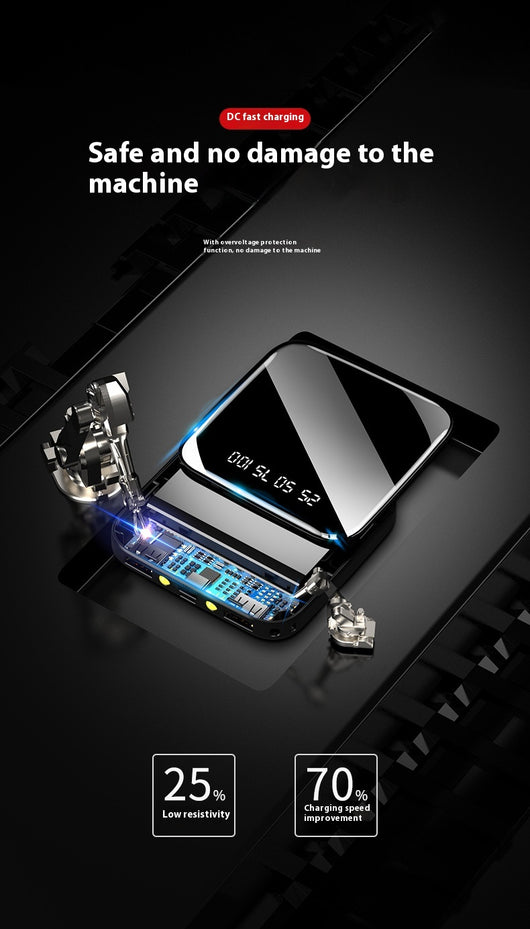 Batería Portátil Mini Espejo 20000 mAh - Carga Rápida y Diseño Compacto - Image 15
