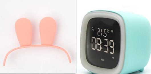 Reloj Despertador Digital con Luz Nocturna, Termómetro y Carga USB para Niños - Image 25