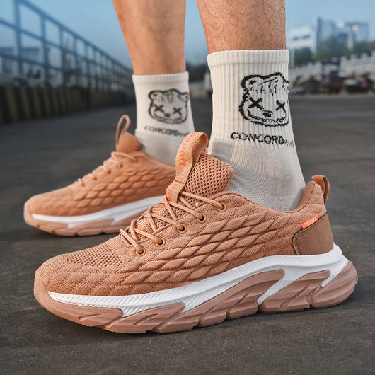 Tenis Casuales para Hombre Escamas de Pez Flama - Sneakers Transpirables Estilo Viral - Image 6