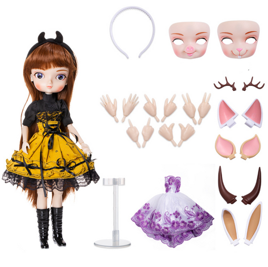Muñeca Articulada BJD Europea y Americana de Resina - Image 10