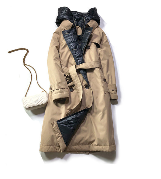 Gabardina Larga con Cordones - Image 2