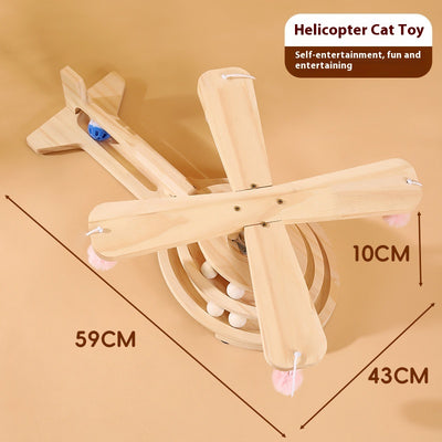 Juguete Interactivo Giratorio para Gatos con Pelota de Entretenimiento - Image 7