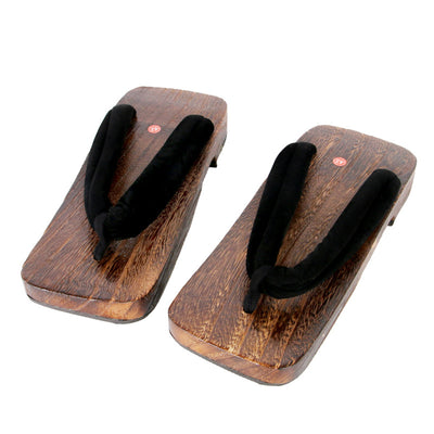 Zuecos Cómodos de Talón Plano en Paulonia Quemada para Hombre - Image 7