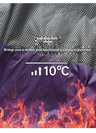 Abrigo Térmico Blanco con Plumón de Pato - Impermeable y Anti-viento para Mujer - Image 29