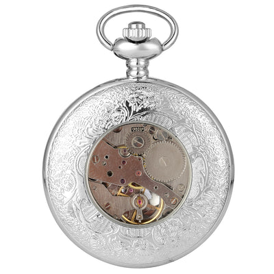 Reloj de Bolsillo Mecánico con Números Romanos - Image 2