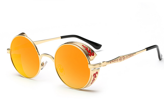 Gafas de Sol Reflectantes con Diseño Grabado - Image 5
