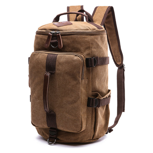 Mochila Cilíndrica para Laptop - Bolsa de Trabajo y Viaje - Image 6
