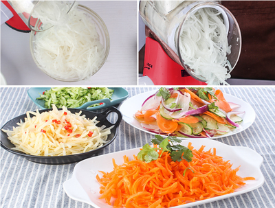 Mandolina Multifuncional Redonda para Cortar Verduras, Papas y Quesos - Image 7