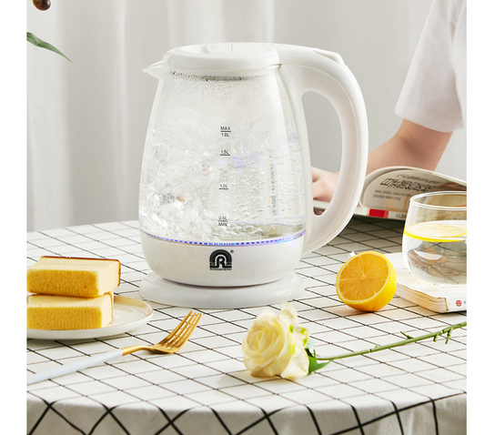Hervidor Eléctrico de Cristal con Apagado Automático