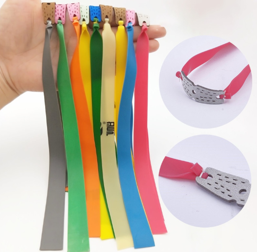 Set de 10 Bandas Elásticas Planas de Goma para Tirachinas - Potencia Profesional - Image 13