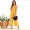 Jumpsuit Ajustado con Tirantes y Cierre Frontal para Mujer