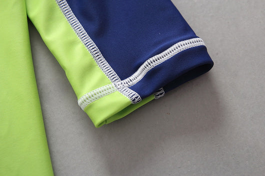 Traje de Baño Niño Rayas Azul Marino - Conjunto Surf - Image 18