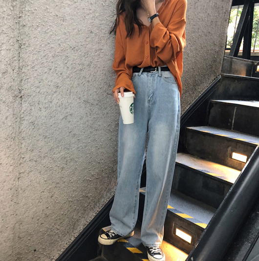 Jeans Retro Holgados Lavables Jennie Kim - Estilo Vintage Clásico - Image 5