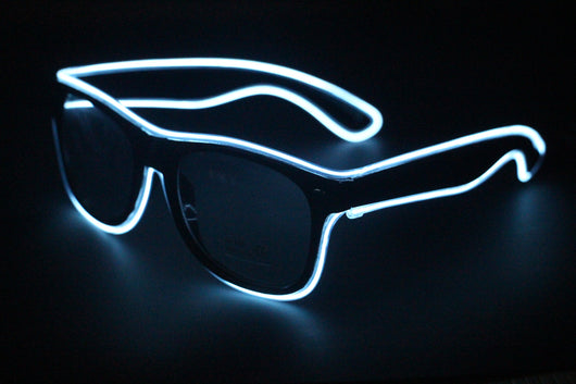 Gafas LED EL Wire 7 Colores Intermitentes - Accesorios Luminosos para Fiestas - Image 15