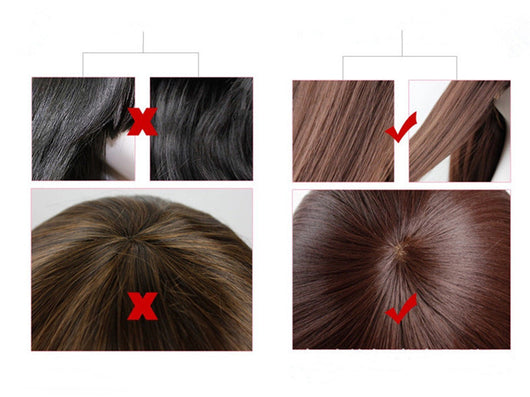 Peluca de Cabello Corto en Fibra Sintética - Image 6