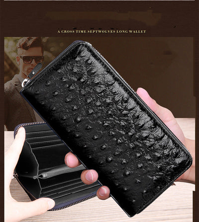 Billetera Larga de Cuero Genuino para Hombre - Cartera Premium - Image 2