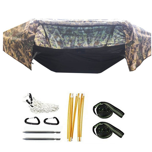 Hamaca de Camping Protegida contra Mosquitos con Red - Image 12