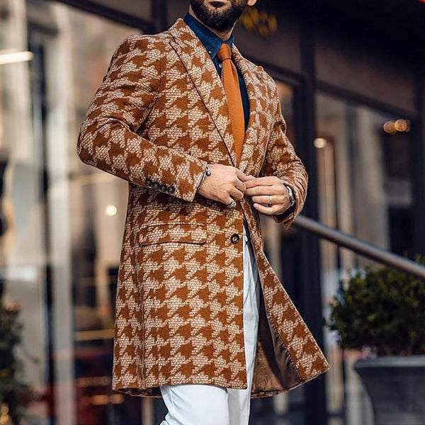 Abrigo Estampado para Hombre