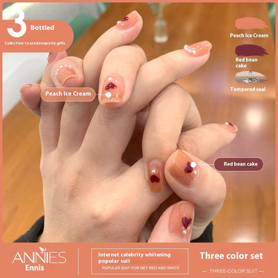 Set de Esmalte de Gel Nude Hielo Tricolor 2024 - Colección Jelly - Image 38