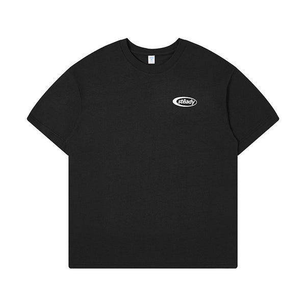 Camiseta Retro Lavada de Manga Corta para Hombre