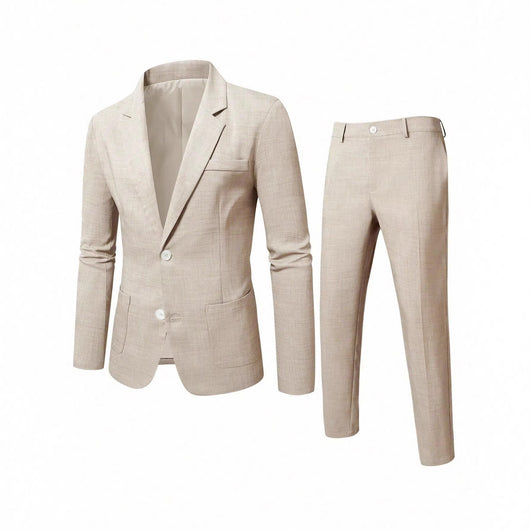Traje de Negocios Ejecutivo Liso para Hombre - Image 3