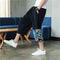 Pantalones Harem de Algodón y Lino para Hombre - Estilo Harajuku Casual