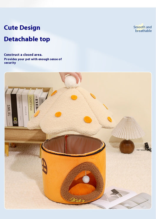 Casa Desmontable para Gatos y Perros Pequeños - Nido Acogedor - Image 5