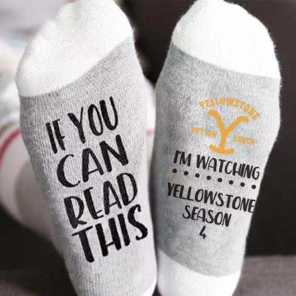 Calcetines Tubo Estilo Urbano con Letras - Moda Callejera