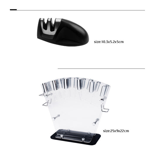 Juego Completo de 17 Cuchillos de Acero Inoxidable para Cocina - Image 9