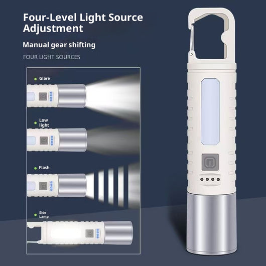Linterna LED de Alta Potencia con Zoom Telescópico Portátil - Image 3