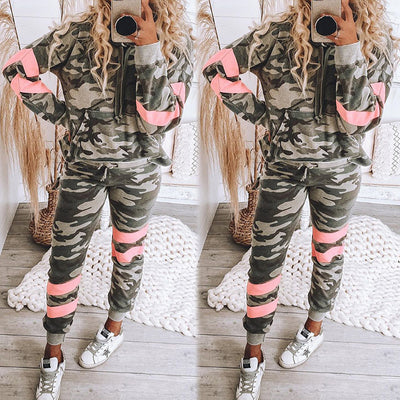 Sudadera Deportiva con Capucha para Casa - Conjunto Cómodo de Manga Larga - Image 3