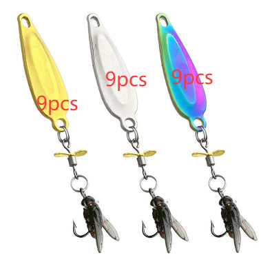 Anzuelo Giratorio con Hélice para Pesca de Mosca - Image 15
