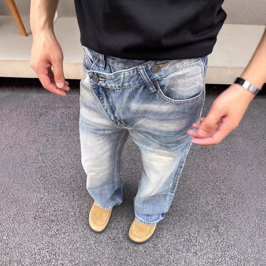 Jeans Vintage Desgastados para Hombre - Image 3