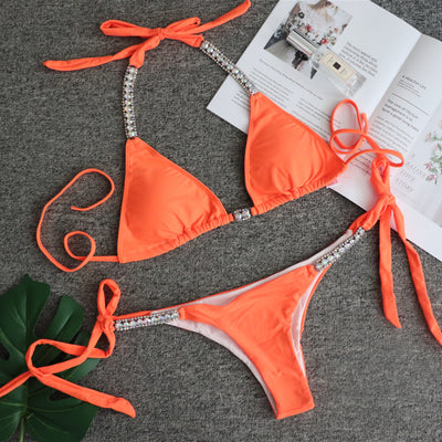 Bikini Strapless Liso Elegante - Image 19