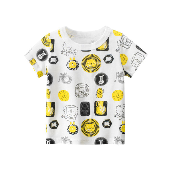 Camiseta de Manga Corta para Niños - Colección Verano