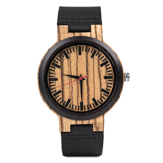 Reloj de Cuarzo con Esfera de Madera - Image 14